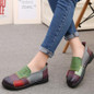 2017 Fashion Women Shoes Genuine Leather Loafers Women Mixed Colors Casual shoes Handmade Soft Comfortable Shoes Women Flats