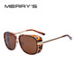 MERRY'S IRON MAN 3 Matsuda TONY Steampunk Sunglasses Men Brand Designer Mirrored Glasses Vintage Sun glasses UV400 S'035