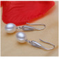 FENASY Pearl earring, Pearl with 925 Sterling Silver earrings,wedding Birthday gift Jewelry Women fashion earrings ,E017