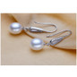 FENASY Pearl earring, Pearl with 925 Sterling Silver earrings,wedding Birthday gift Jewelry Women fashion earrings ,E017