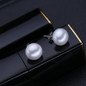 FENASY natural Pearl earring,925 Sterling Silver earrings,wedding Birthday gift pearl Jewelry Women classic earrings for love
