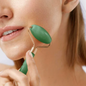 Jade Roller + Gua Sha Stone Face Massager