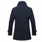 2017 new style Men's leisure fashion business thickening trench coat Men's wool jackets, trench coat  Free shipping
