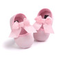 2017 New Style Bowknot Baby Girl Lace Shoes Toddler Prewalker Anti-Slip First Walker Simple Baby Shoes #A