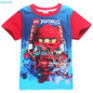 2017 Summer Children's Clothing Baby Boys Girls T-shirt moana batman Ninja Ninjago Cartoon Trolls T-shirt Kids Tops Tees T Shirt