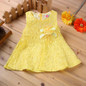 2017 Summer Baby Dresses Girl Princess Dress Flower Toddler Infant Newborn Baby Girls Party Wedding Dress Baby Lace Dress Brand