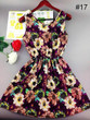2017 summer autumn new Korean Women casual Bohemian floral leopard sleeveless vest printed beach chiffon dress vestidos WC0344
