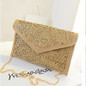2017 Vintage Hollow Out Envelope Bag Small Women Leather Crossbody bag For girl Shoulder bag Messenger bag Clutch Handbag Purses