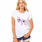 2017 Tshirt Summer Woman Designer Clothing Print T-shirt Fashion Tees European T Shirt Cute Women Kawaii Tops Unicorn