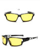 2017 Travel  Mens Sunglasses Polarized  Sunglasses Brand Yellow Lens Night Vision Driving Glasses Boating Goggles Reduce Glare