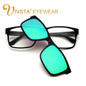 IVSTA Include Frame Polarized Clip On Sunglasses Men TR90 Custom prescription lenses Magnetic clips night glasses drive Magnet