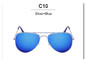 Aviation Sunglasses Women Mirror Driving Men Luxury Brand Sunglasses Points rayed Sun Glasses Shades Lunette Femme Glases Female