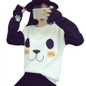 2017 Harajuku Kawaii Panda Printed Women Hoodies Sweatshirt Pullover Fleece Cute Loose Cartoon Tracksuit Female Hit Color M-XL