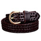 2016 Genuine leather belt Woman Braided belts Women Cow second layer skin strap thin girdle Luxury for female jeans width 2.5cm