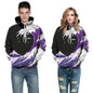 Mr.1991INC Autumn Winter Fashion Men/Women Hoodies Hooded With Hat Print Sea Waves Thin Style 3d Sweatshirts