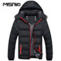 MISNIKI 2017 Autumn Winter Jacket Men Casual Slim Hooded Winter Coat Male Warm Parka Hombre