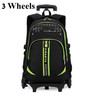 Brand Kids Rolling Bags School Backpacks Children Trolley Backpack On wheels Boy's Trolley School bag Kids luggage Mochilas Bag