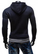 2017 New Fashion Hoodies Brand Men Stitching Sweatshirt Male Men'S Sportswear Hoody Hip Hop Shrink Autumn Winter Hoodie XXL 7985