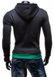2017 New Fashion Hoodies Brand Men Stitching Sweatshirt Male Men'S Sportswear Hoody Hip Hop Shrink Autumn Winter Hoodie XXL 7985