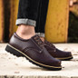 2017 New Fashion Genuine Leather Men Casual Shoes Luxury Brand Men Shoes Leather Shoes Men High Quality Men Flats HZHICN