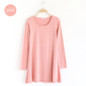 2017 New Fashion Clothes Spring Women Dress 100% Cotton  Autumn Winter Dress Female Long Sleeve Dress O-Neck Woolen Dresses A006