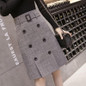 Fashion Autumn Winter A-line Skirt 2017 Plus Size High Waist Saias Femininas Casual Women Midi Skirts Female Woolen Plaid Skirts