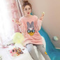 2017 Pyjamas Winter Women Pijamas Mujer  Women Costume Pajamas Coral Fleece Pajamas Set Keep Warm Sleepwear Set