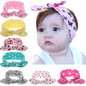 2017 Princess Baby Girl Newest Turban Headband Head Wrap Knotted Hair Band Bandeau Bebe Turbante Headwear Print For Infant Kids