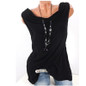 Casual Women Blouse Summer Clothes Sleeveless Loose 5XL Plus Large Size Solid Tops Tee Shirts Blouses WS6921Z