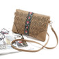 Casual Vintage Floral Small Women Bags Leather Evening Messenger Bag Retro Hollow Out Envelope Bag Ladies Crossbody Shoulder Bag