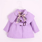 2017 Autumn Newborn Baby Girl Clothes Bow Coat Infant Clothes For Children Outwear Baby Girls Fashion Winter Clothing Baby Coats