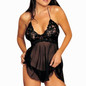 2017 Hot-selling Women Sexy Lingerie Lace Dress Underwear Babydoll Sleepwear+G-string