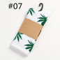 2017 Fashion Cotton Sock Casual Women/Men Socks Wholesale Couples Sox with Harajuku Style Hip Hop Maple Sock