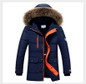 2017 Winter Men Jacket Fashion Mens Winter Parka With Fur Hood Casual Warm Men's Coats Thick Long Parkas Homme