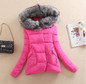 2017 Winter Jacket Women Fur Hood Cotton Padded Coat Parkas For Women Winter Abrigos Mujer Jaqueta Feminina