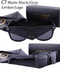 2017 HOT LVVKEE brands Quality fashion Men Women Polarizer frame sunglasses UV400 HD sunglasses Jacket 2140 sunglasses uv400