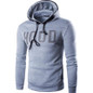 2017 Hoodies Brand Men Chest Letter Printing Sweatshirt Male Hoody Hip Hop Autumn Winter Hoodie Mens Pullover XXXL