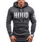 2017 Hoodies Brand Men Chest Letter Printing Sweatshirt Male Hoody Hip Hop Autumn Winter Hoodie Mens Pullover XXXL