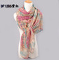 2017 High Quality Women Cotton Scarf Voile Scarves Solid Warm Printing Fashion Autumn Winter scarf Shawl wrap