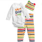 2016 New Fashion Baby Boy Clothing Set (Romper+Hat+Pants) Infant Newborn Baby Girls Clothes Suit Roupas De Bebe Jumpsuit