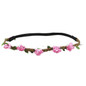 2016 Fashion Women'S Rose Flower Hair Bands Headband Hair Accessory Headwear 7Colors