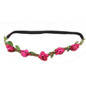 2016 Fashion Women'S Rose Flower Hair Bands Headband Hair Accessory Headwear 7Colors