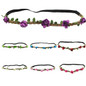 2016 Fashion Women'S Rose Flower Hair Bands Headband Hair Accessory Headwear 7Colors