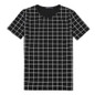 2017 New Summer Plaid Print T Shirt Men Short Sleeve O-Neck T-Shirts Slim Fit Tops Tees Casual T-shirt Men Plus Size M-5XL