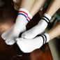 2016 New Summer Cotton Meias Calcetines Women Socks Stripe Korean Socks Bamboo Socks Women Chaussette Femme 1WZ011