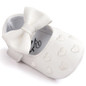 Red Baby Shoes Princess Bow Girl Baby Toddler Shoes Casual Soft Non-slip Newborn Shoes First Walker