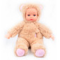 Reborn Baby Rabbit/Bear Plush Doll Toys 25CM Open Eyes Cute Baby Dolls with Children Sleeping Best Birthday Gift For Kids