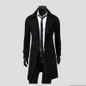 2017 New Fashion Trench Coat Men Long Coat Winter Famous Brand Mens Overcoat Double-Breasted Slim Fit Men Trench Coat Plus Size
