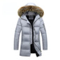 2017 New Fashion Parka Coat Men Winter Jacket Men's Thicken White Duck Down Jackets Long Trench Coat Down-Jacket