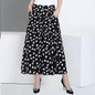2017 summer runway casual harem flare high waist loose floral Wide leg pants women clothing print Vintage trousers plus size